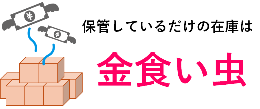 在庫はお金がかかる